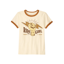 Lade das Bild in den Galerie-Viewer, T-Shirt - Retro Ride like a Girl