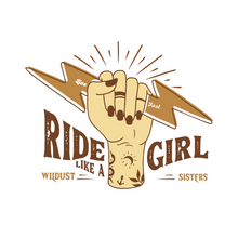 Lade das Bild in den Galerie-Viewer, T-Shirt - Retro Ride like a Girl