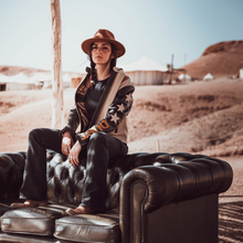 Lade das Bild in den Galerie-Viewer, Lederjacke - Stars & Stripes