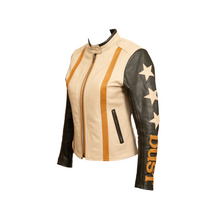 Lade das Bild in den Galerie-Viewer, Lederjacke - Stars & Stripes