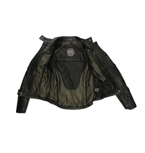 Lade das Bild in den Galerie-Viewer, Wild & Free Lederjacke - Schwarz