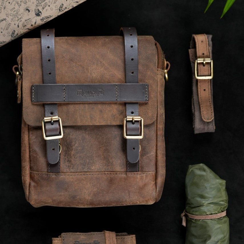 Tank &  Tail Bag - Braun